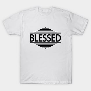 Blessed typography design T-Shirt